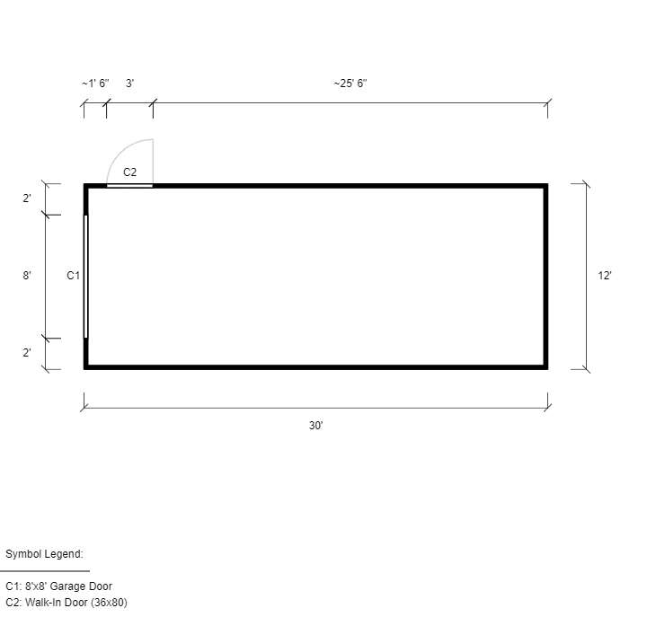 Weekly Featured Building 4-1-2020 12x30x8-6 - Eagle Carports