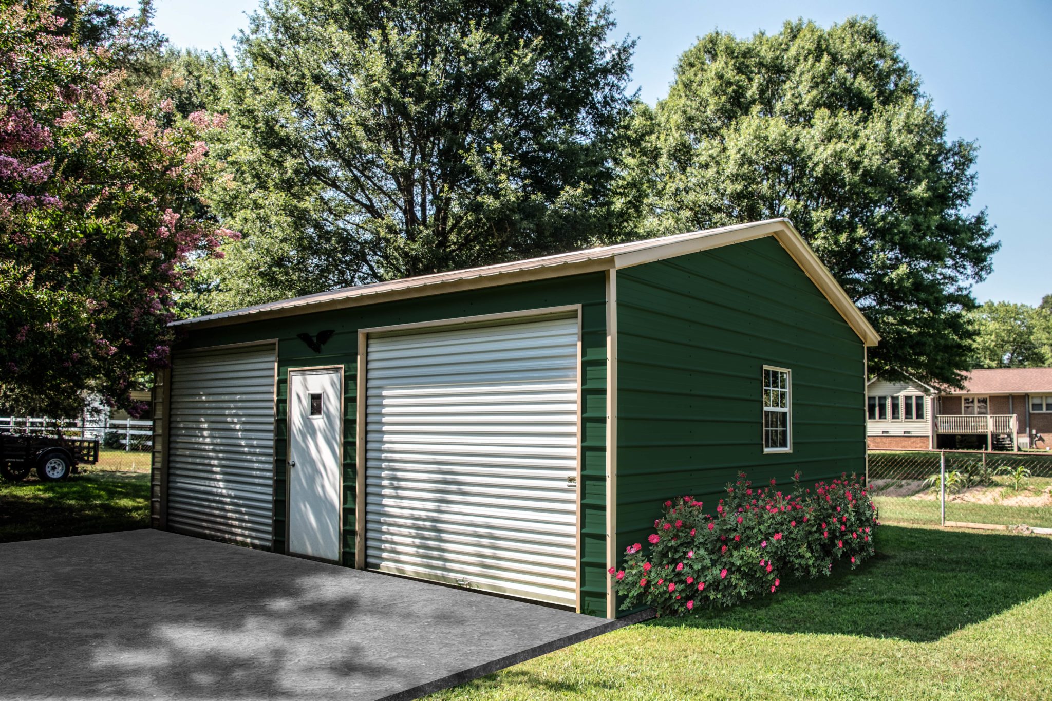 Carports With a Garage Door? Eagle Carports