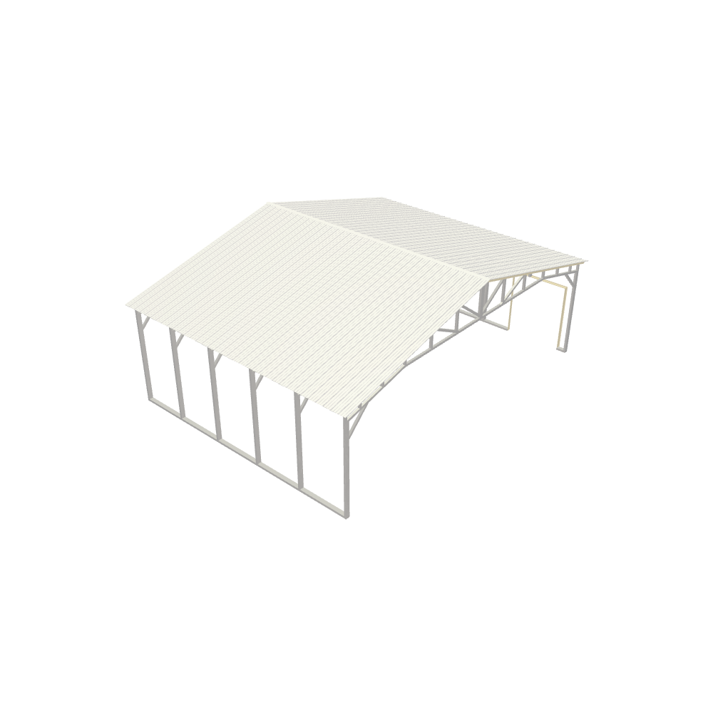 Featured Building 308 34x25x10 4 - Eagle Carports