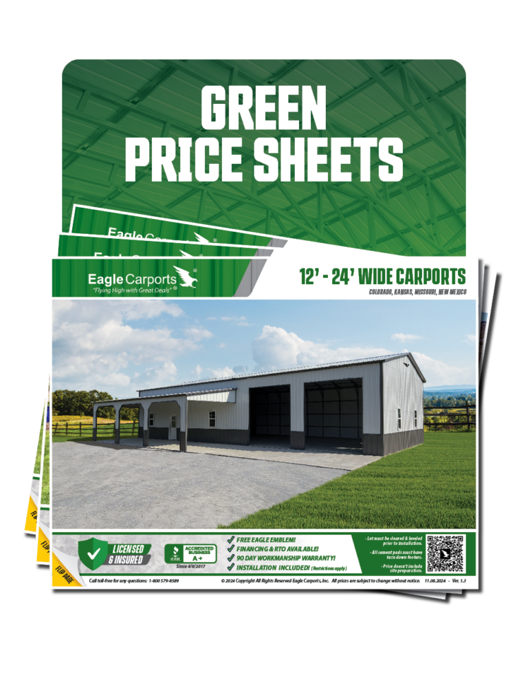 Green Price Book & Flyers